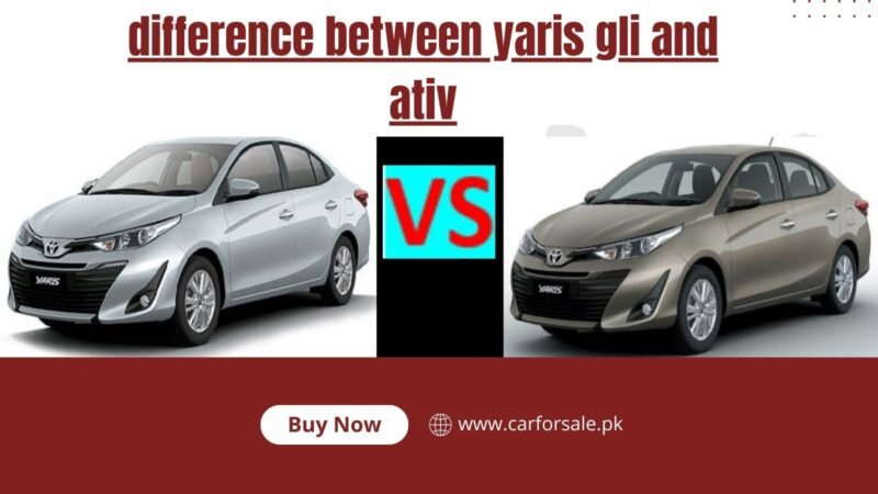 Difference between yaris gli and ativ